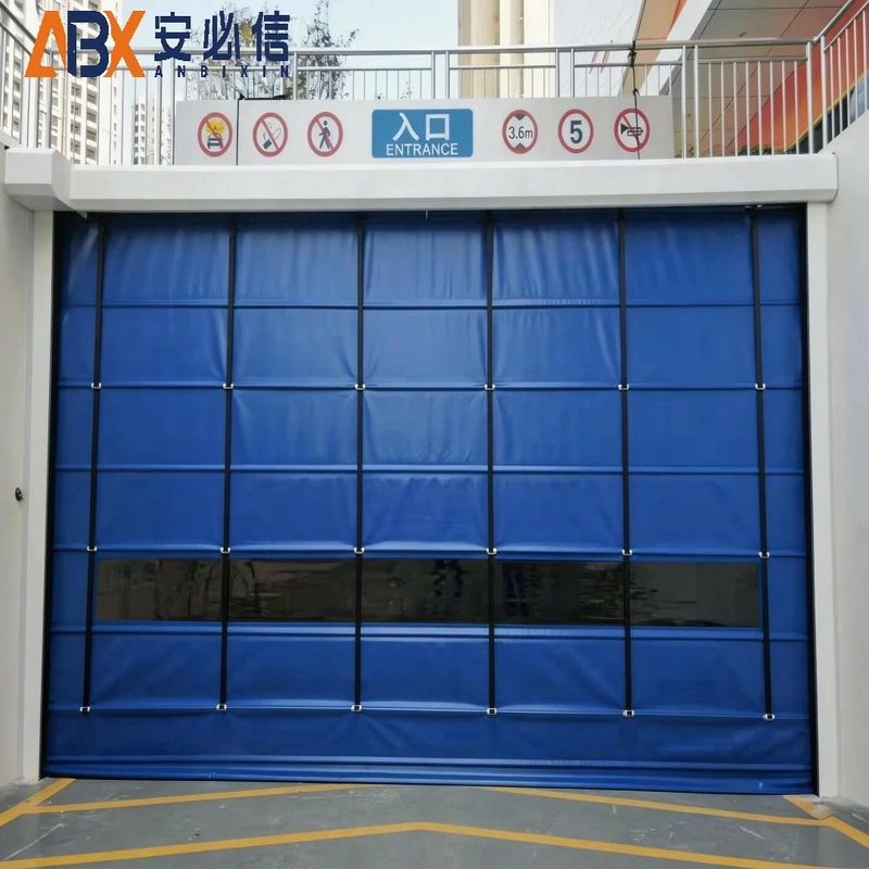 广安软帘堆积门